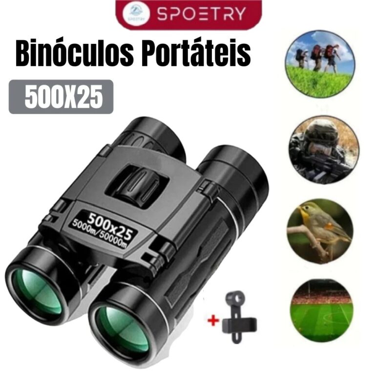 Binóculos Portáteis HD Portátil 5000M/100000M B