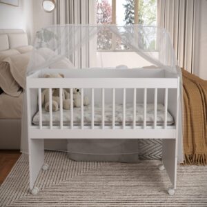 Berço 5 em 1: Solução Completa e Portátil para o Sono e Lazer do Bebê