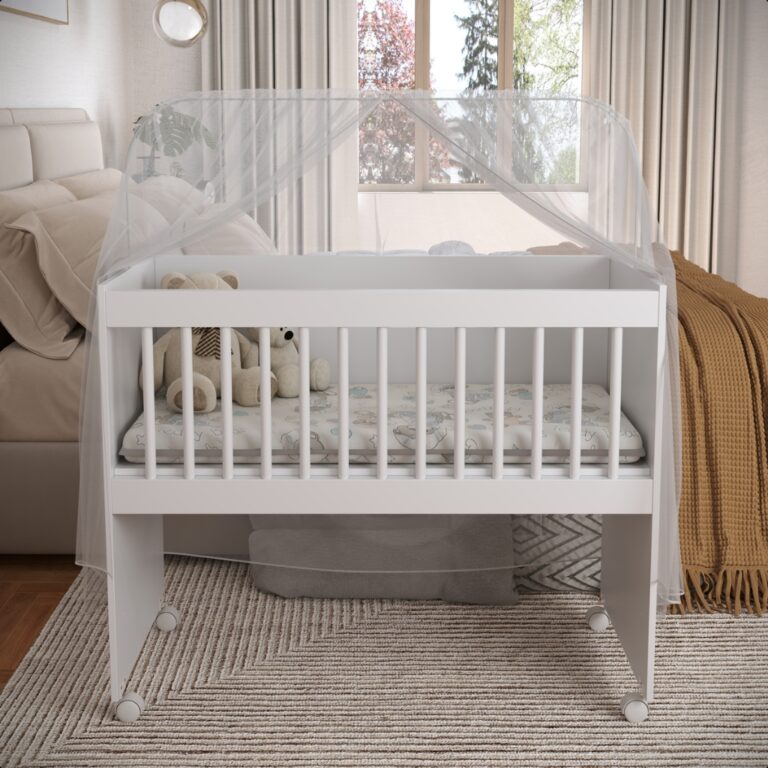 Berço 5 em 1 com Colchão Moisés Portátil Bebê