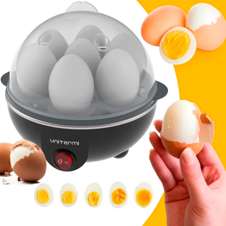 Cozedor de Ovos Elétrico Portátil Cozinha à Vap