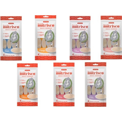 Snack Cremoso Nutrisco para gatos – Petisco 