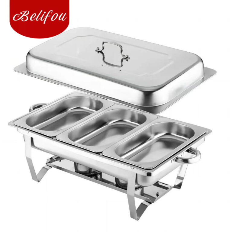 Belifou 410 Rechaud Inox 11 Litros 1/3 Panelas Ban