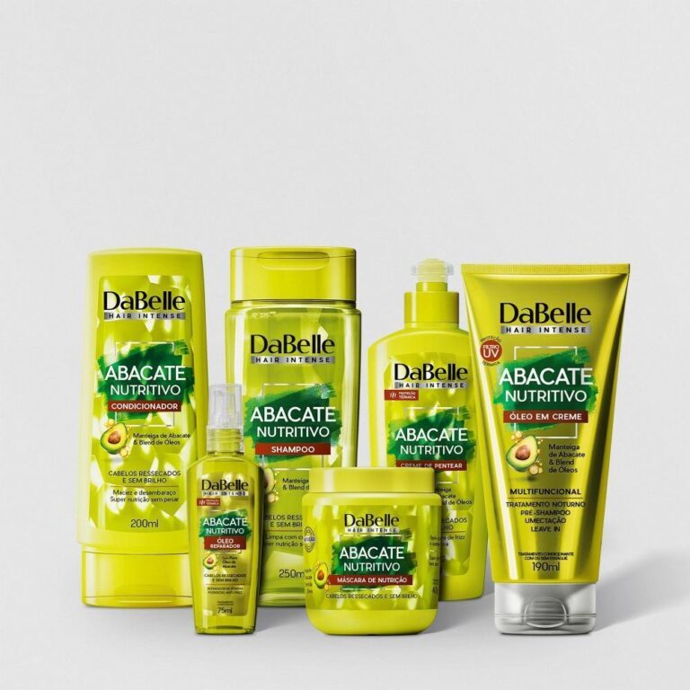 Kit Abacate Nutritivo DaBelle Hair – 6 Produ