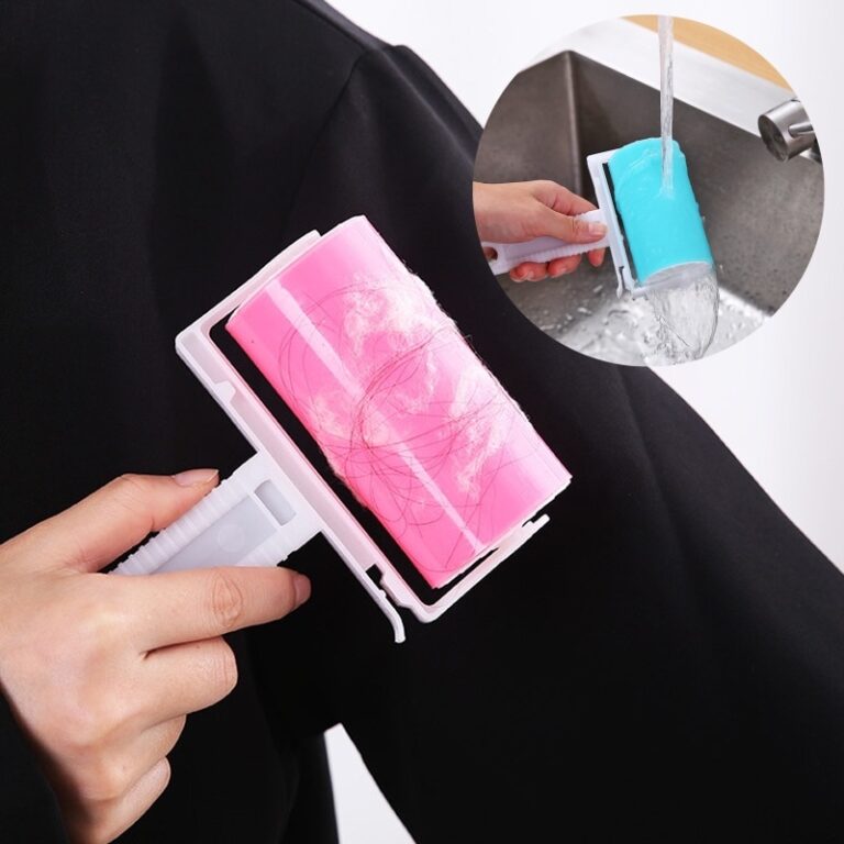 Tira Pelos Roupas Lavavel Rolo Emborrachado Reutil