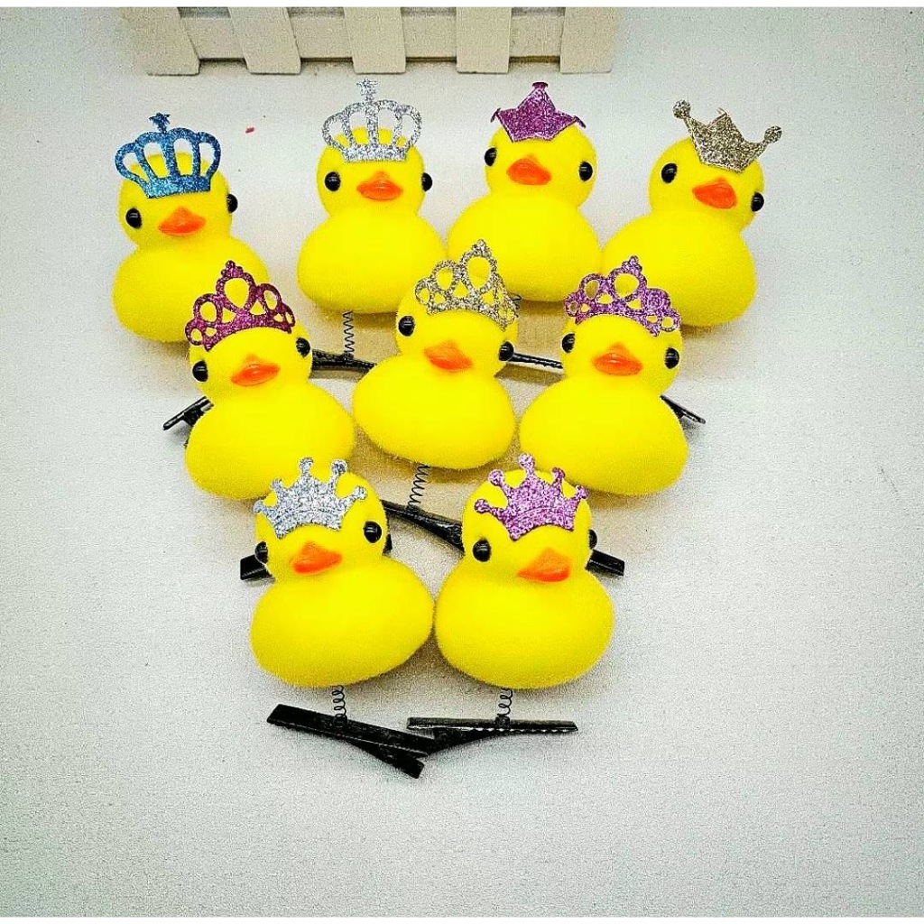 kit 4 unidades Acessório Cabelo Cabelo Maluco Escola Volta as aulas Pintinho Amarelo na moda