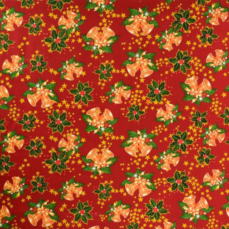 TECIDO OXFORD ESTAMPADO NATALINO 1,47L PARA TOALHA