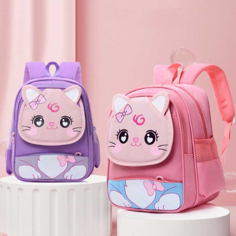Mochila Infantil Escolar Menina e Menino De Desenho