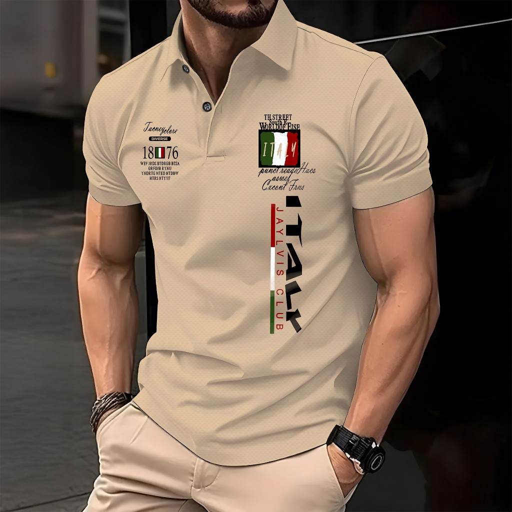 Camisa Polo Italy 1976 Manfinity Piquet