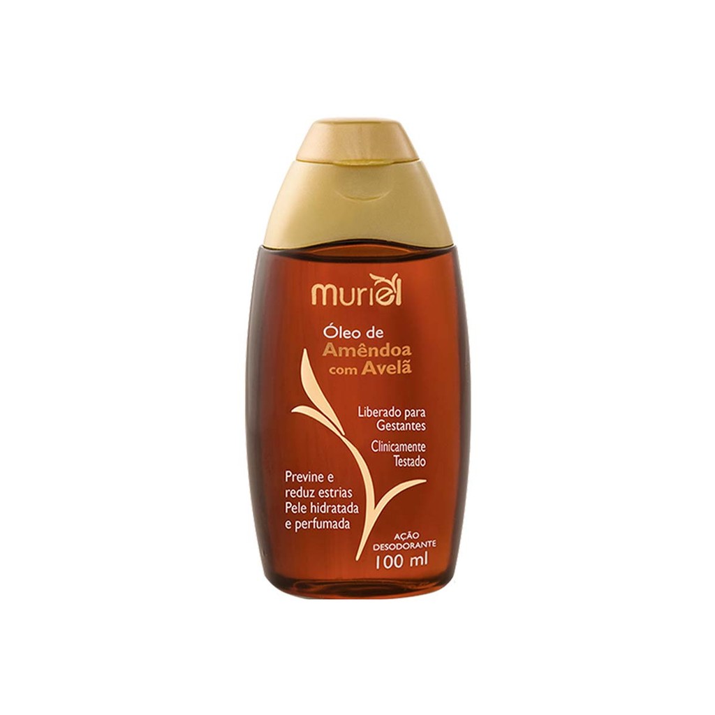 Óleo Corporal Muriel  Amêndoa Com Avelã 100ml