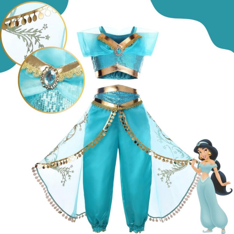 Fantasia Infantil Jasmine Festas, Eventos e Cospla