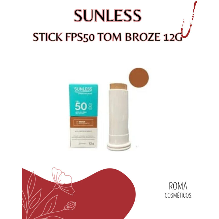 Protetor Solar Sunless Stick Bronze FPS 50  12g (T