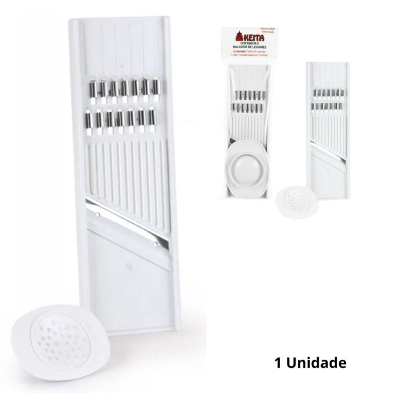 Cortador Fatiador Ralador de Legumes Manual Multiu