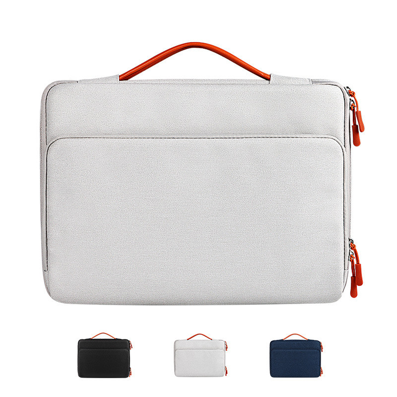 Bolsa de notebook universal do portátil com zíper dobro 15.6 Polegada