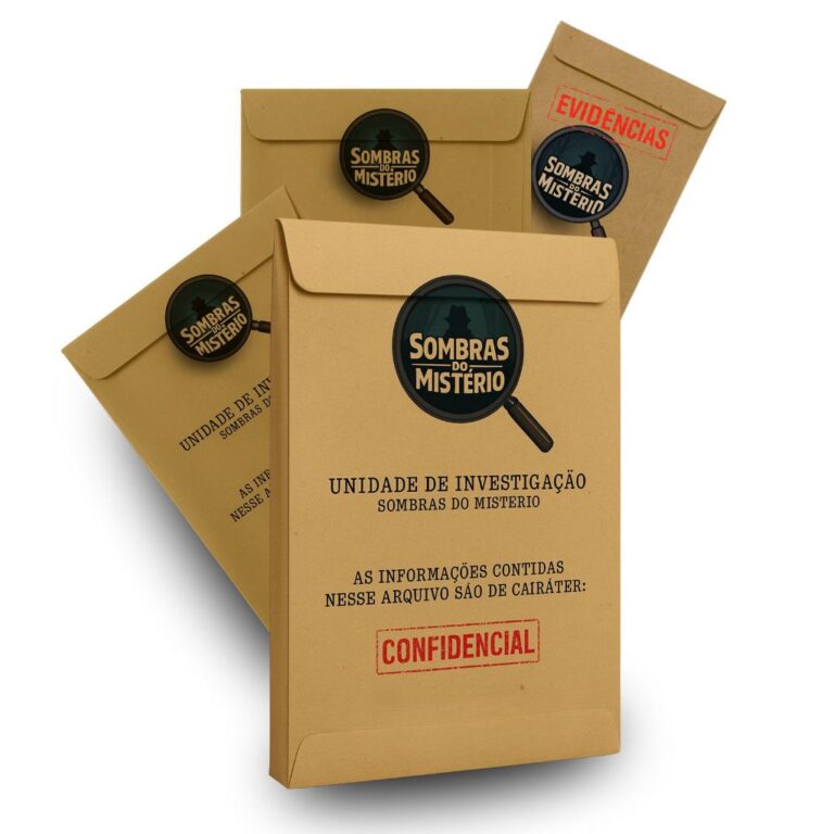 Sombras do Mistério  Jogo de Investigação Crimi