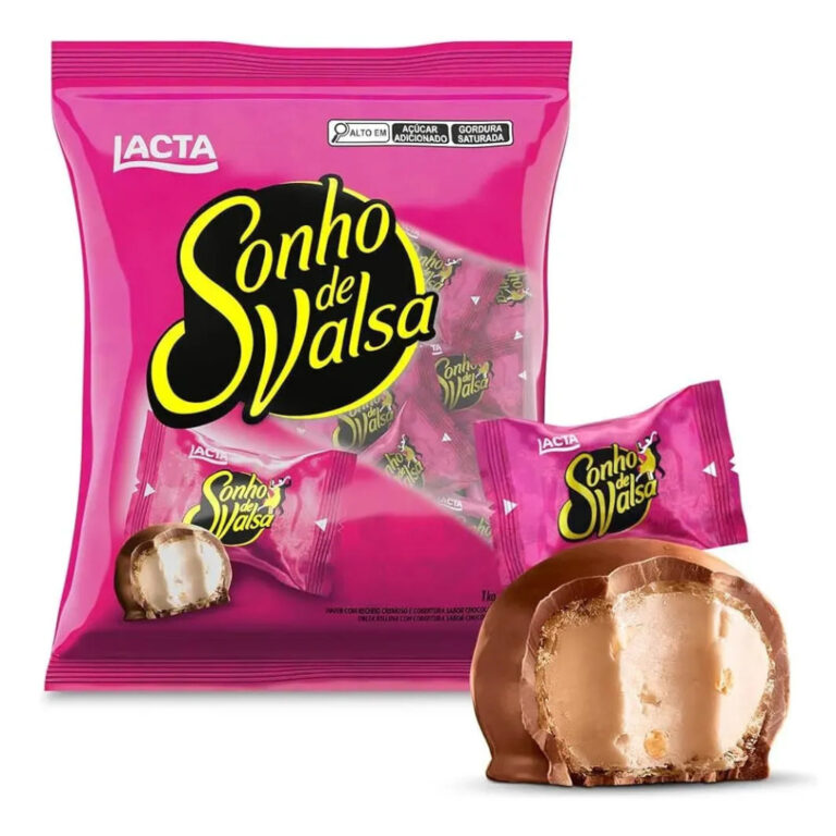 Pacote Sonho de Valsa 1kg Lacta  Bombom Chocolate 