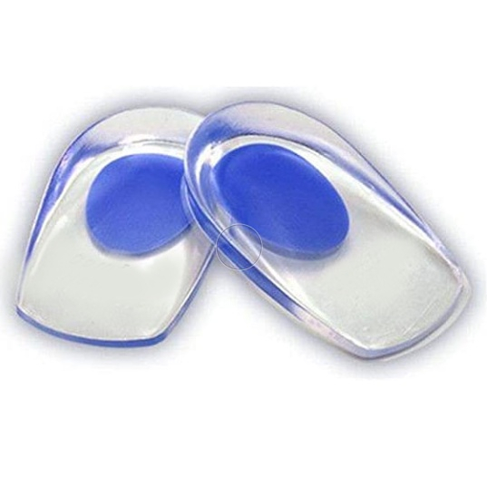 Par Meia Palmilha Silicone Gel Ortopedica Esporao 