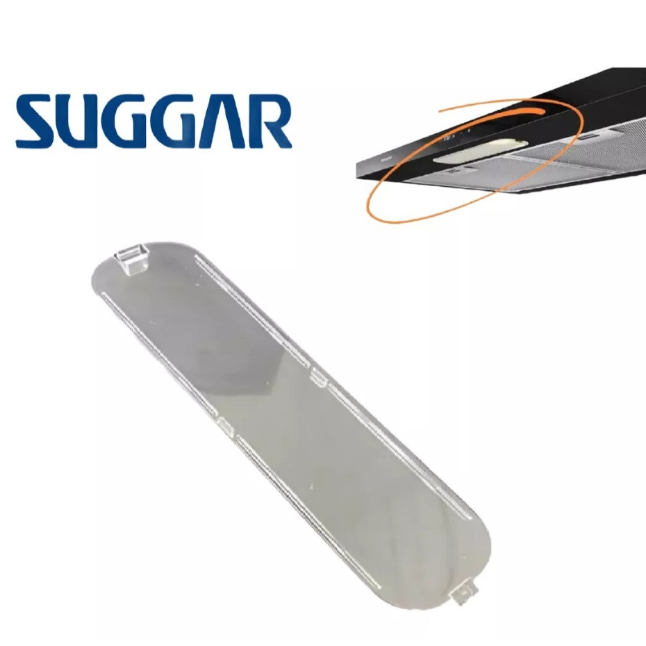 Lente Luminária Depurador Suggar Slim 23cm x 6,3cm – ARRANHADA/MARCAS