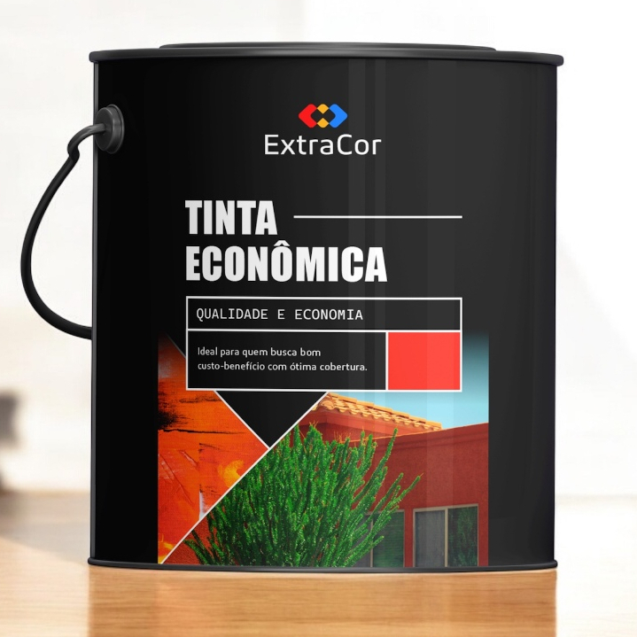 Tinta Economica EXTERNA E INTERNA  12L Anti-mofo  
