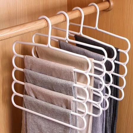 Cabides Com 5 Camadas Organizador De Blusas Vestid