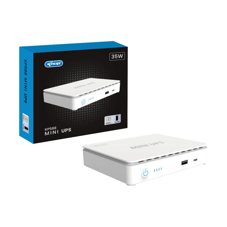 Mini Nobreak Ups 35w Usb Type-c Poe Roteador Wifi 