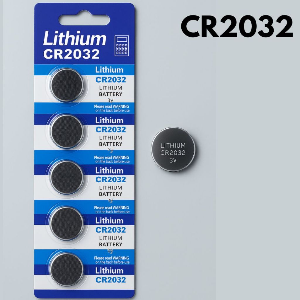 Baterias CR1220 –  CR2016 – CR2025 – CR2032- 3V de Lítio Botão Moeda