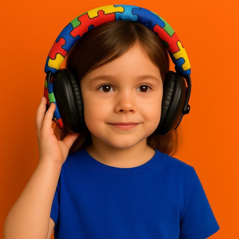 Abafador autista, capinha costurada e personalizad