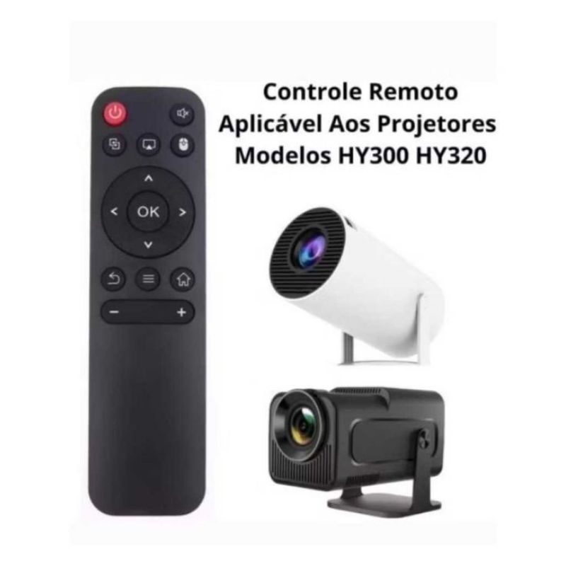 Controle Remoto para Projetor HY300/HY320  Magicubic Salange Função Mouse Testado antes do Envio