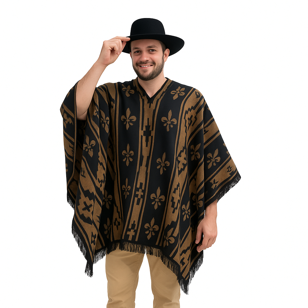 Pala Poncho Pampa Gaúcho Rodeio Festas