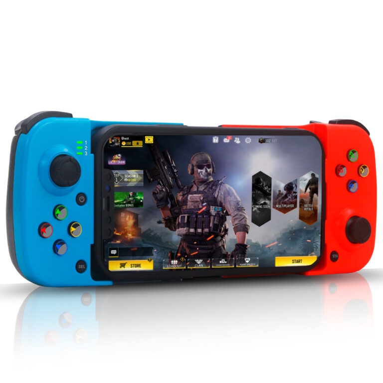 Controle Joystick Para Celular Android iPhone Blue