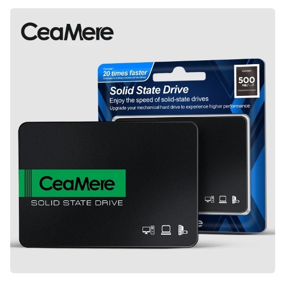 SSD Ceamere 120Gb, 240Gb e 480Gb opcionais cabo SA
