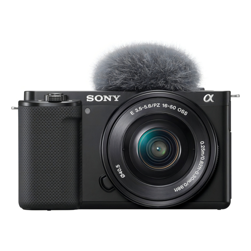 Câmera Sony Zv-e10 16-50mm Original Lacrada – Envio Imediato Preto + Nota Fiscal