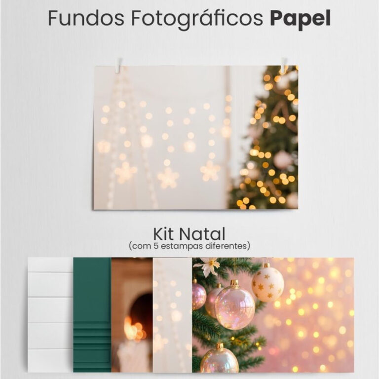 Fundo Fotográfico de Papel – Natal