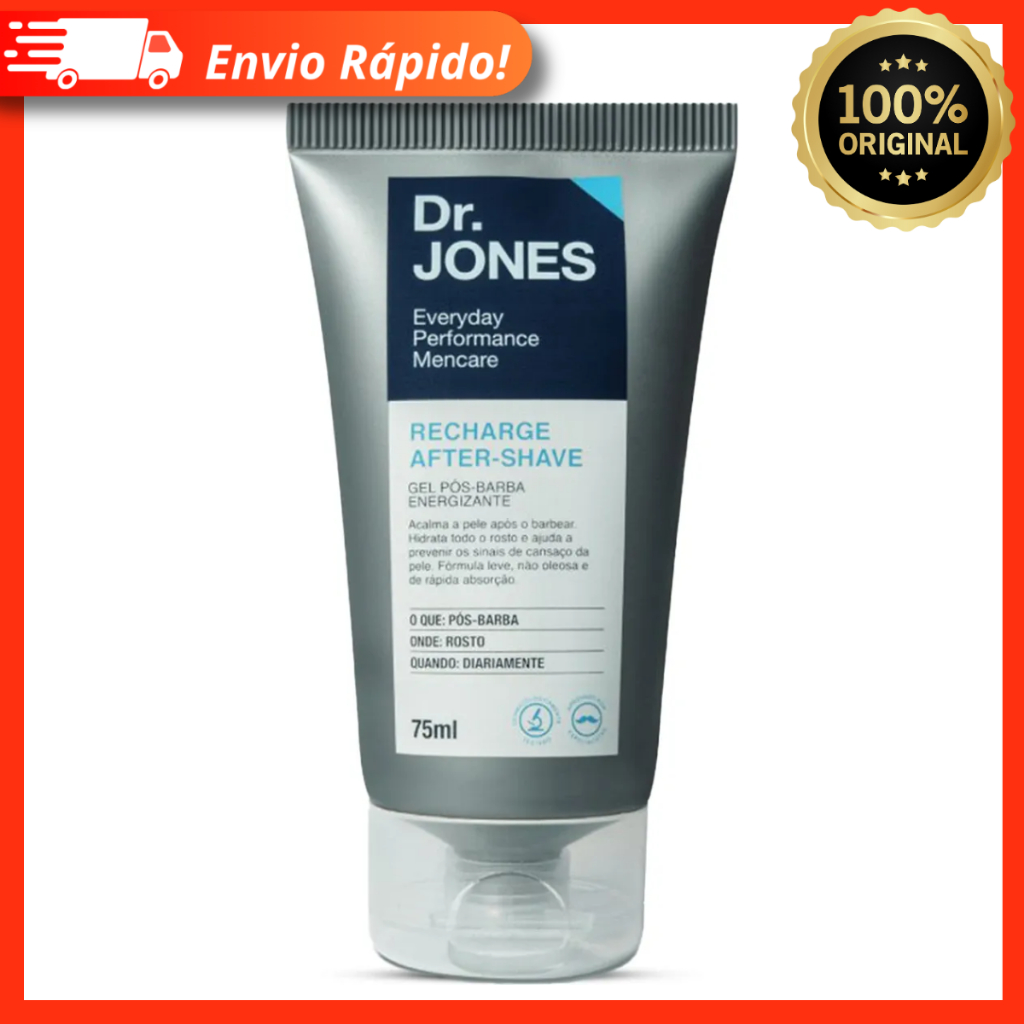 RECHARGE AFTER-SHAVE – Gel Pós-Barba Dr Jones