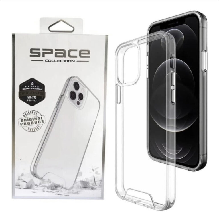 Capinha Capa Transparente Space Anti Impacto Para 