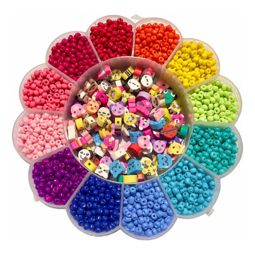 Kit Miçanga Bijuteria Pulseira Infantil Bichinhos