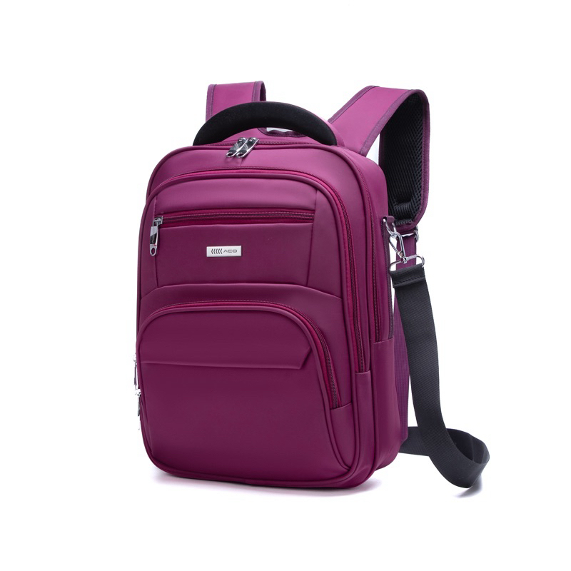 MOCHILA Escolar UNISSEX PROVA DAGUA COM ALÇA E PORTA NOTEBOOK 15 Marca ACO