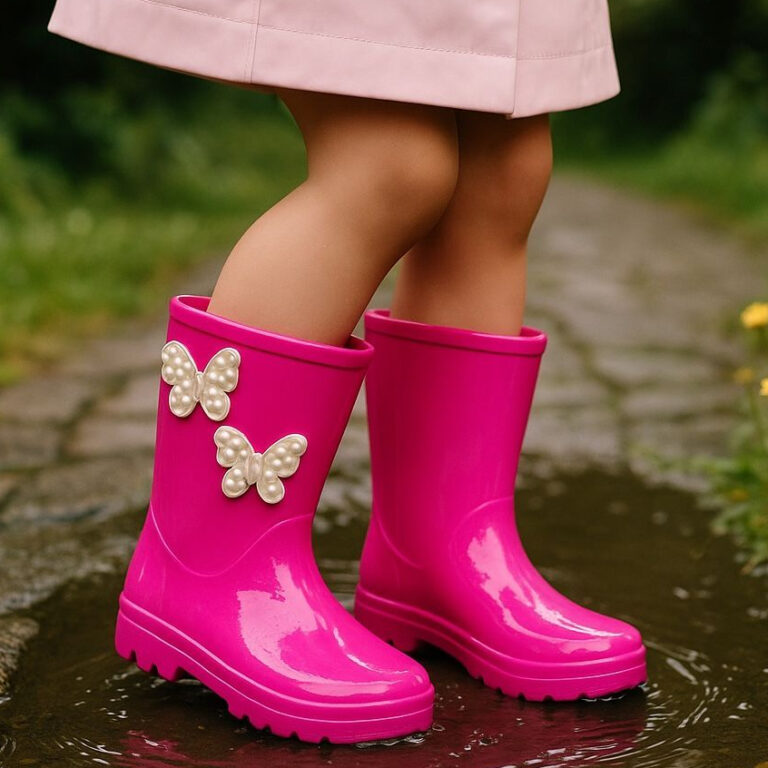 Galocha Infantil Menina Bota Feminina Confortável