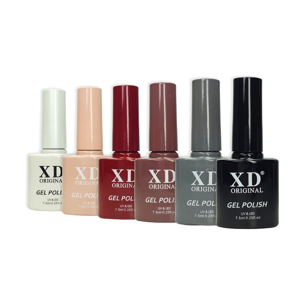 Esmalte Em Gel XD XED  Original 7,5ml Decoração Unhas Uv/Led Nail Art Alongamento Esmaltação