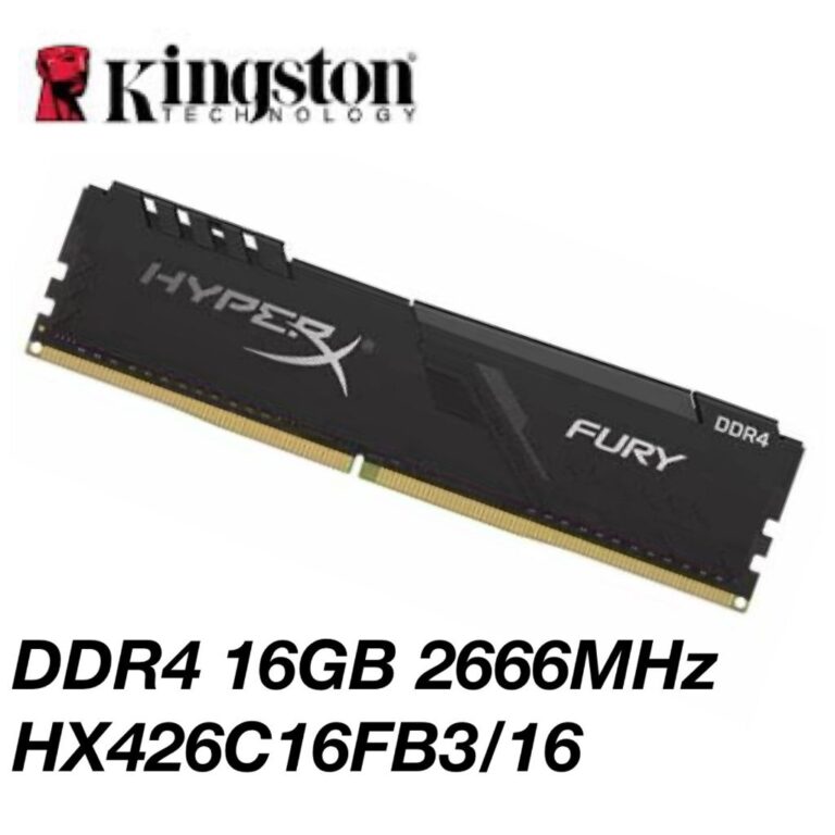 MEMÓRIA RAM DDR4 16GB 2666MHZ HYPERX  KINGSTON HX