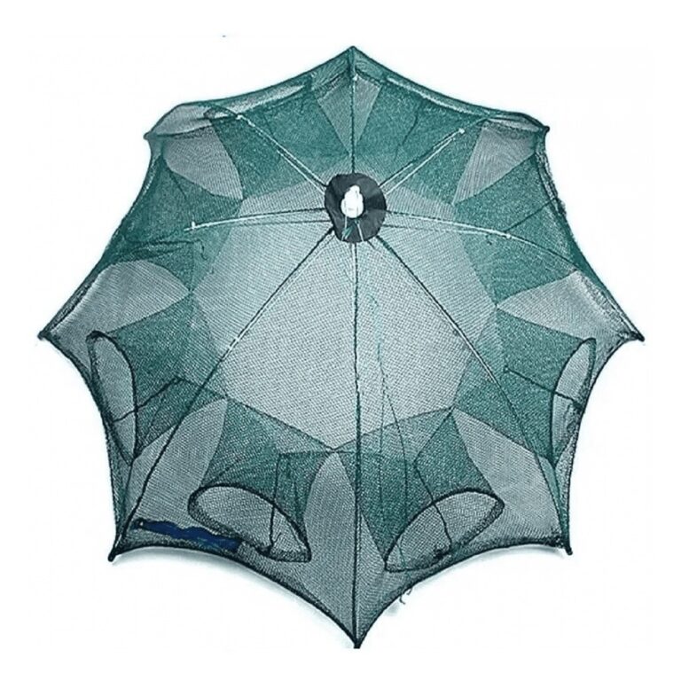 Armadilha Tipo Guarda Chuva para Pesca Isca Lambar