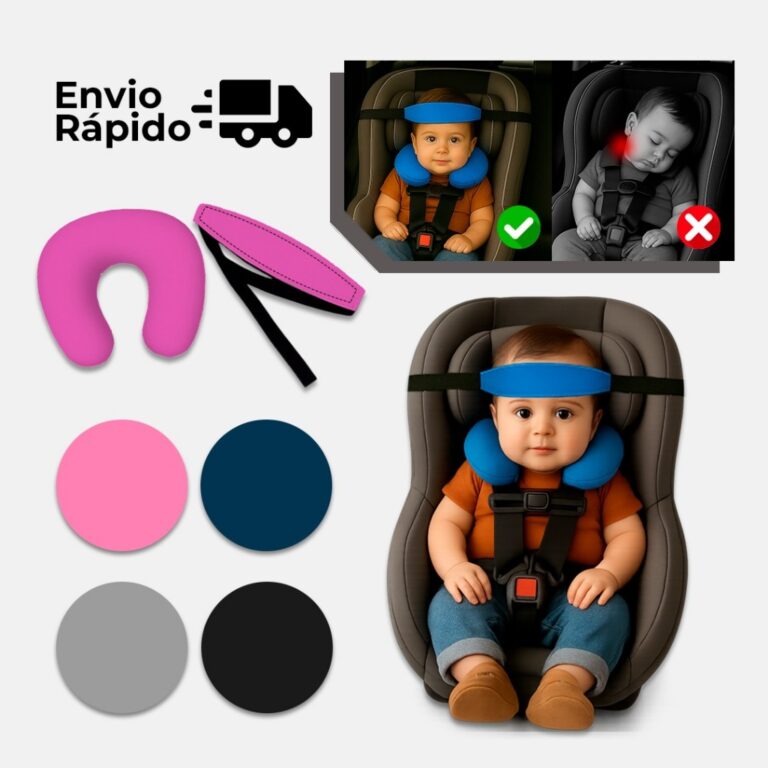 Kit Almofada de pescoço e Faixa Apoio Suporte Cab