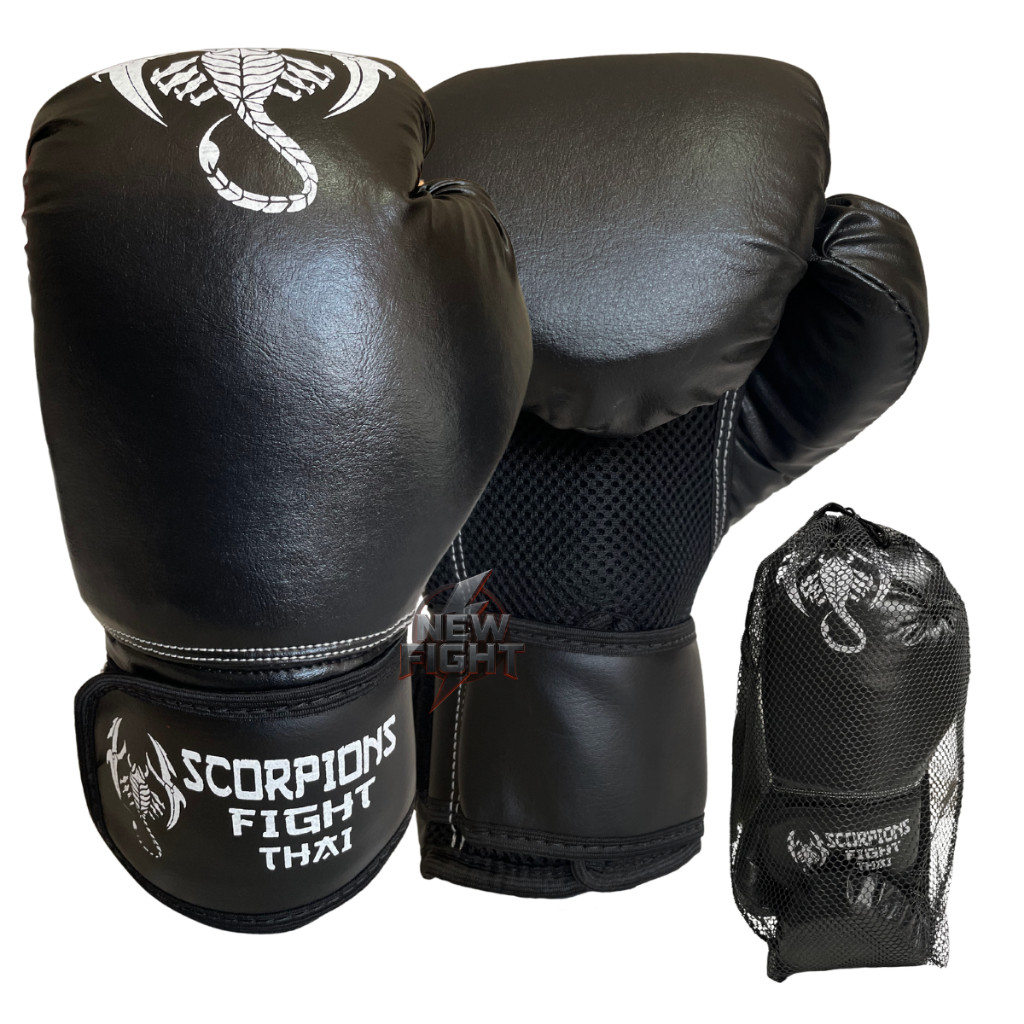 Luva De Boxe Treino Muay Thai Kickboxing Profissional