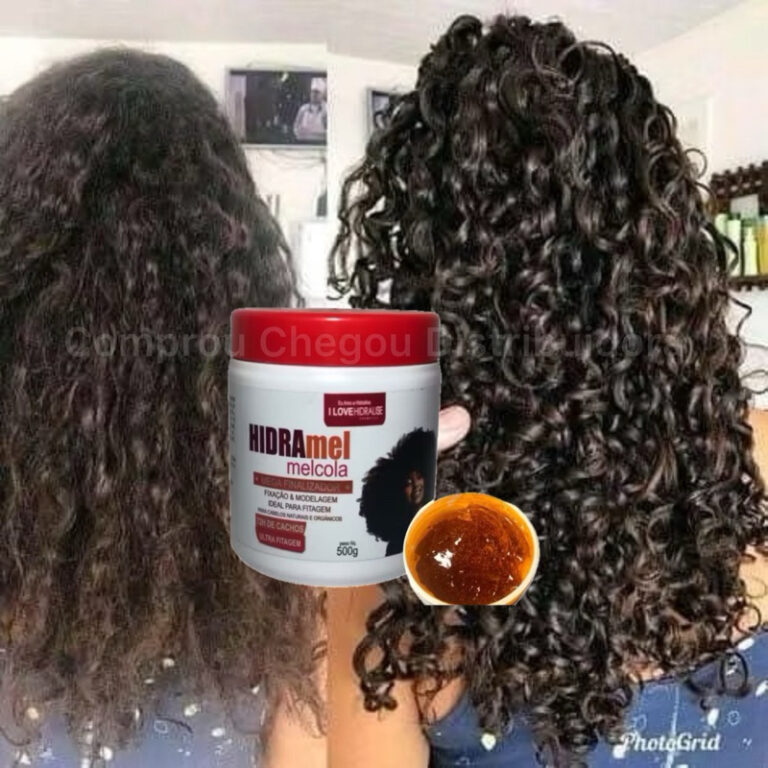 Mel Cola Fixador Definidor de Cabelos Gelatina Cab