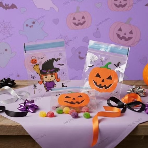 Embalagem Halloween 100 Unid | Embalagem para Bala