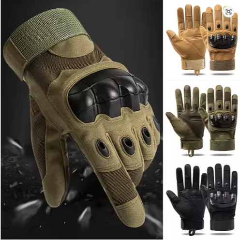 Luva Tática Meio ar livre Dedo Com Proteção Cic