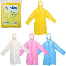 Capa De Chuva Com Capuz Forrada ADULTA l Yins