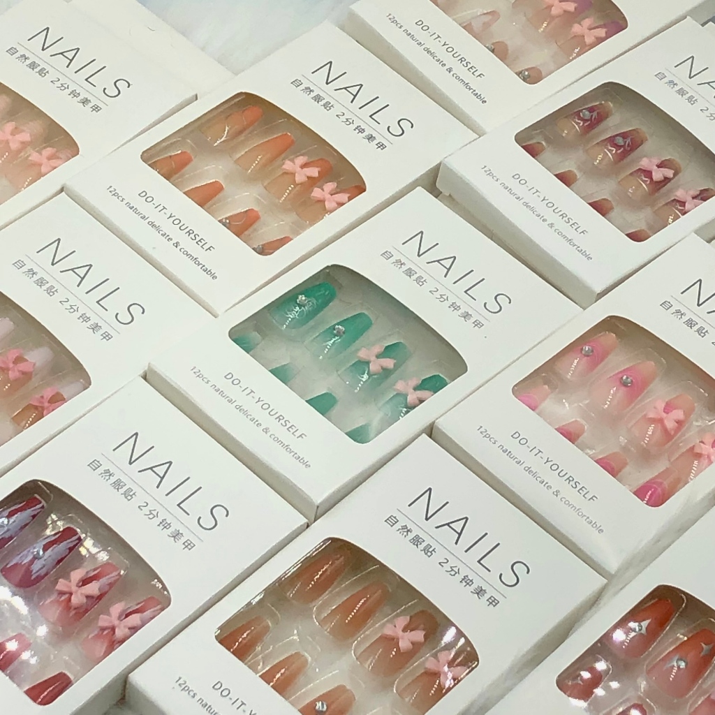 KIT 12/36/60 UNIDADE Unhas Postiças-Perfeito para Qualquer Ocasião12unidade por modelo