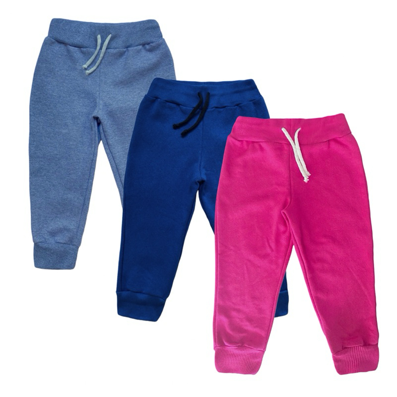 kit 3 Calça Infantil Para Menina Moletom de 2 a 16 anos
