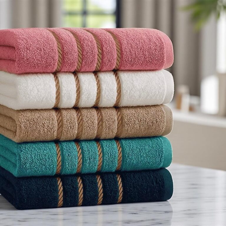 Kit 6 Toalhas Dubai Banho Banhão 100% Algodão Ó