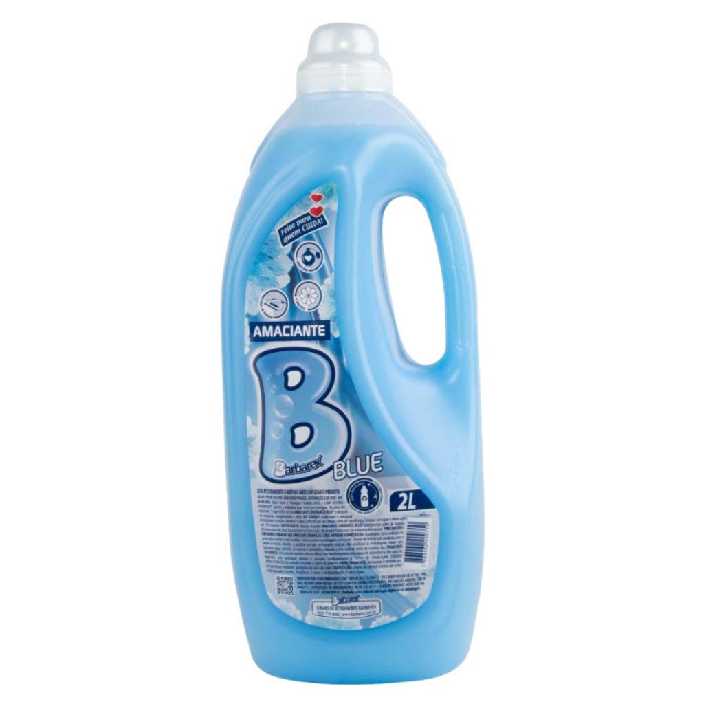 Amaciante de Roupas Perfumado Blue Barbarex 2 litros